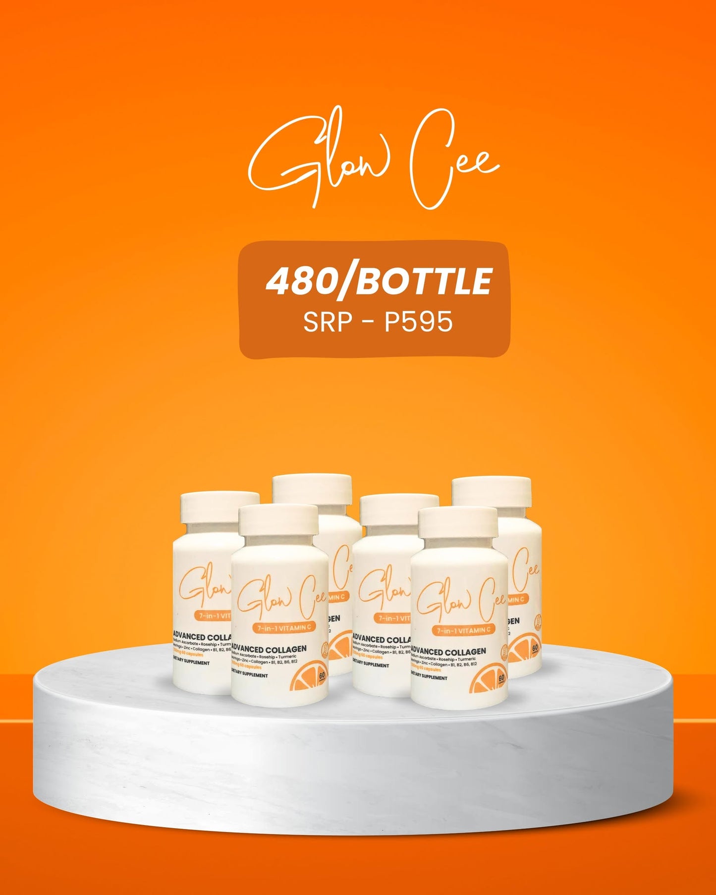 Glow Cee 7in1 Vitamin C w/ Collagen Reseller Package