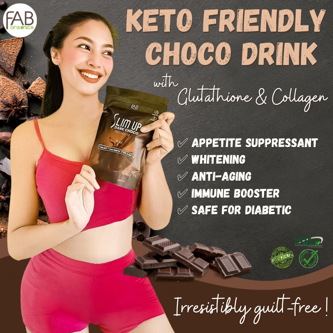 Buy 1 Take 1 Slm Up Dark Chocolate Low Calorie Collagen Drink