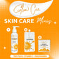 Glow skincare trio Sunscreen + Lotion + Soap