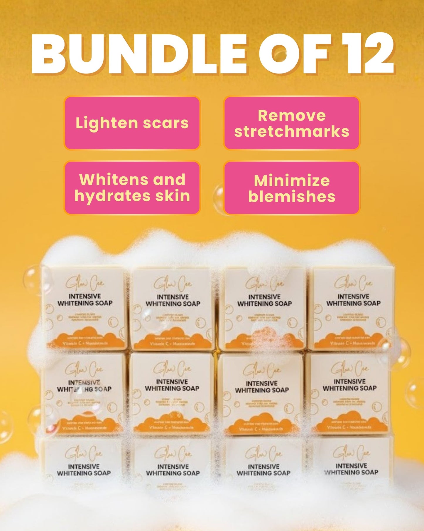 Glow Cee Intensive Soap (Bundle)