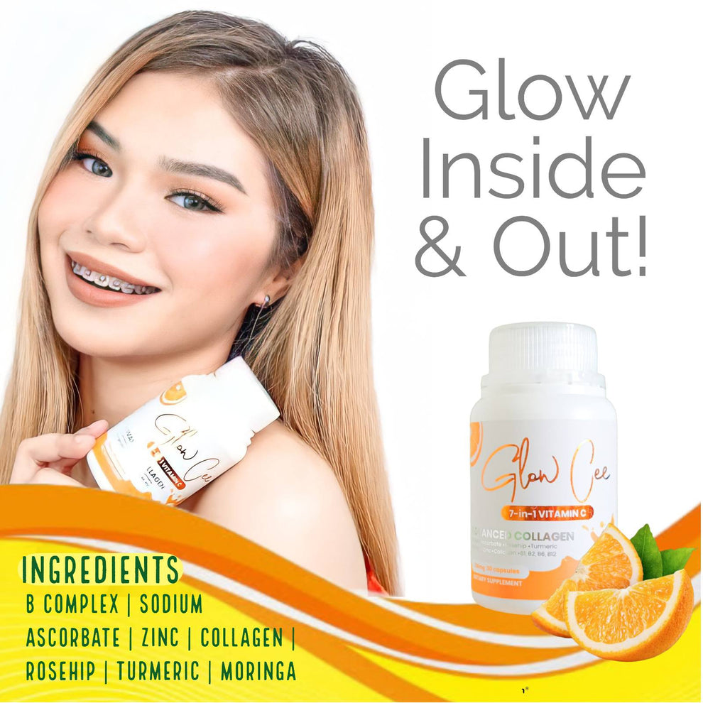 Buy 1 Take 1 Glow Cee 7in1 Vit C Collagen Glow with FAB