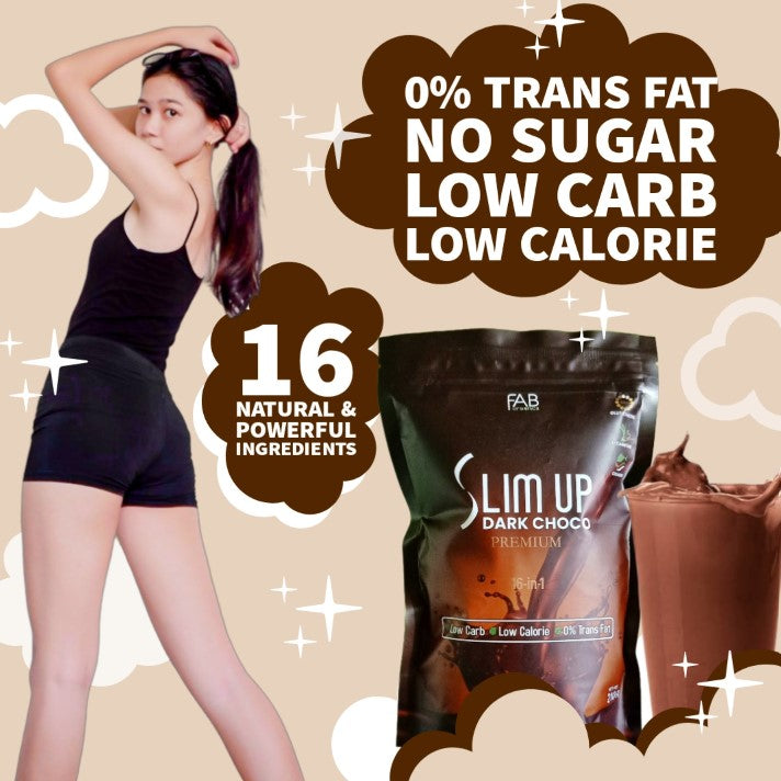 Buy 1 Take 1 Slm Up Dark Chocolate Low Calorie Collagen Drink